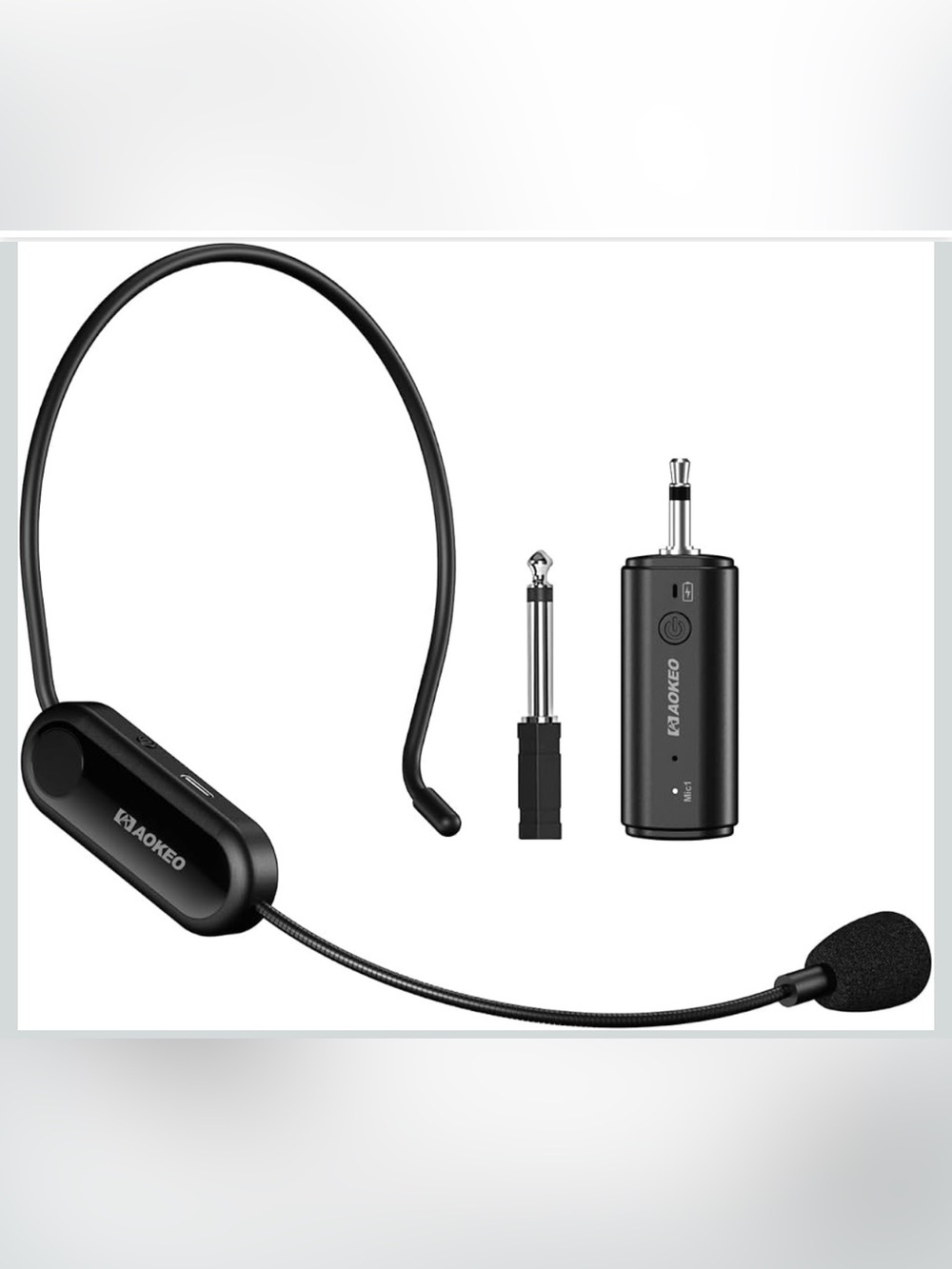 💜 AOKEO Wireless Headset Microphone - NWT